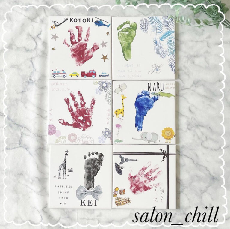 salon chill 手型アート