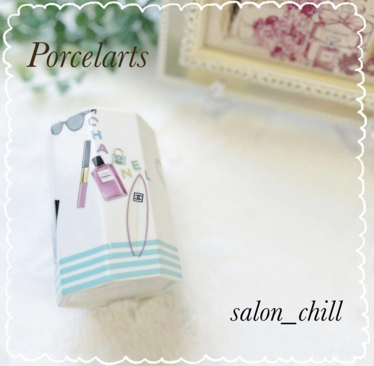 salon chill ペン立て,シャネル風